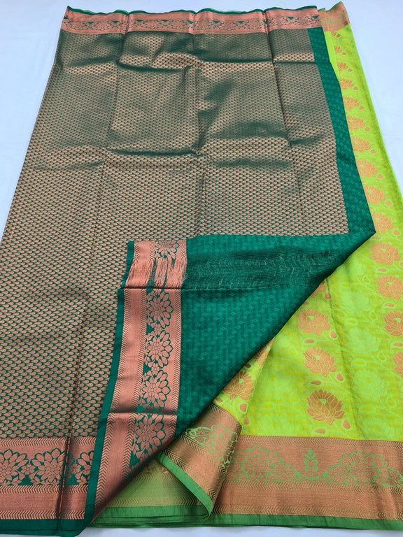 Kanchipuram Blended Fancy Silk Saree 263