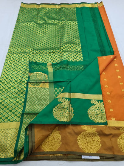 Kanchipuram Blended Fancy Silk Saree 264 – Kanchipuram Lakshaya Silks