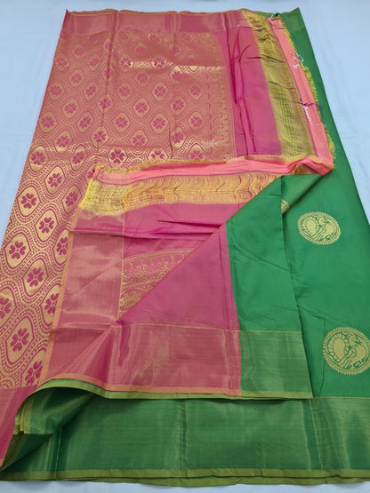 Kanchipuram Blended Fancy Silk Saree 265 – Kanchipuram Lakshaya Silks