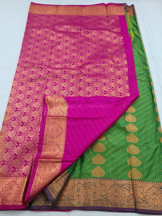Kanchipuram Blended Fancy Silk Saree 267