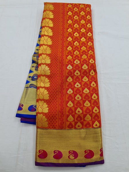 Kanchipuram Blended Fancy Silk Saree 269