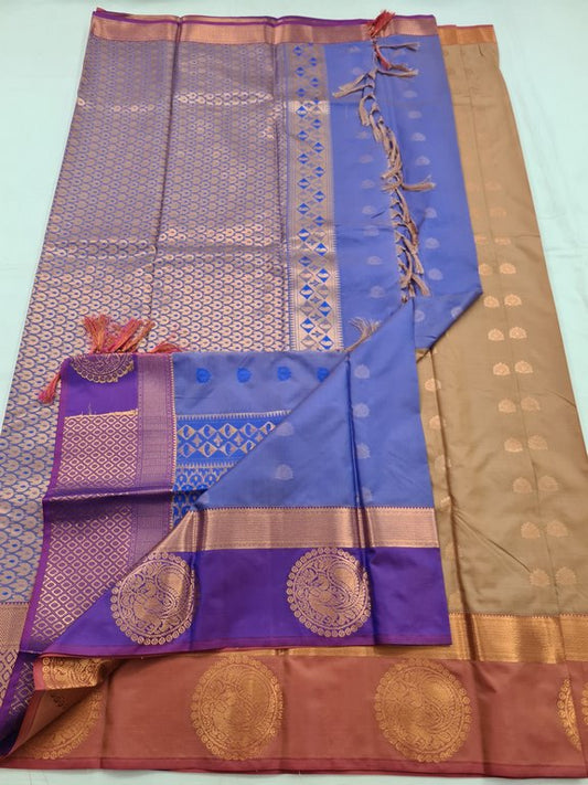 Kanchipuram Blended Fancy Silk Saree 270