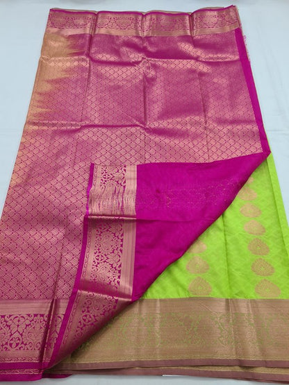 Kanchipuram Blended Fancy Silk Saree 271 – Kanchipuram Lakshaya Silks