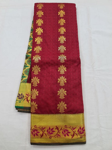 Kanchipuram Blended Fancy Silk Saree 272