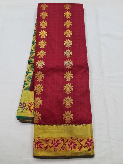 Kanchipuram Blended Fancy Silk Saree 272 – Kanchipuram Lakshaya Silks