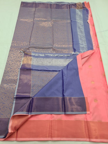 Kanchipuram Blended Fancy Silk Saree 273 – Kanchipuram Lakshaya Silks