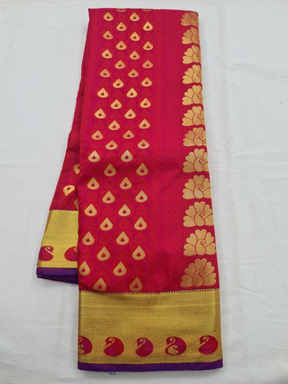 Kanchipuram Blended Fancy Silk Saree 276 – Kanchipuram Lakshaya Silks