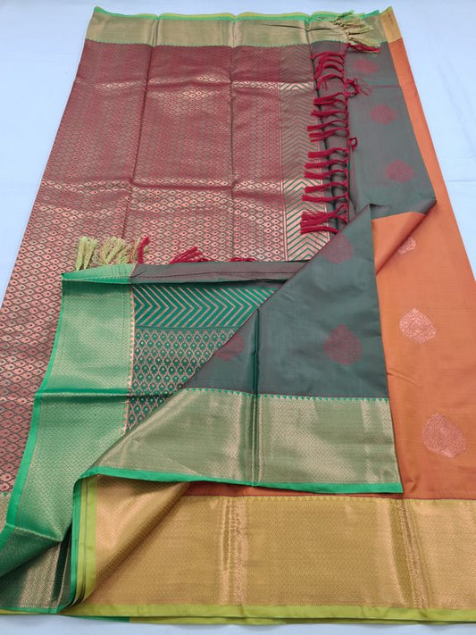 Kanchipuram Blended Fancy Silk Saree 282