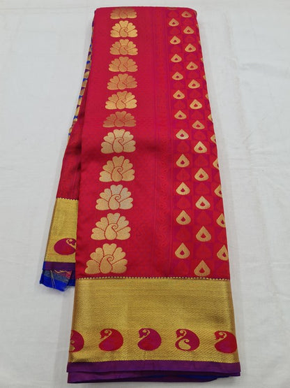 Kanchipuram Blended Fancy Silk Saree 283 – Kanchipuram Lakshaya Silks
