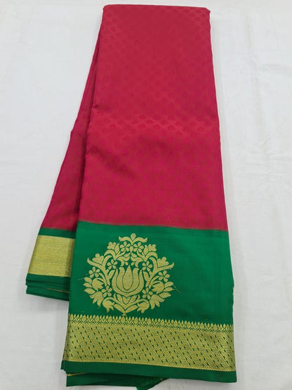 Kanchipuram Blended Fancy Silk Saree 285 – Kanchipuram Lakshaya Silks