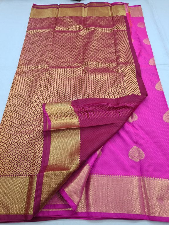 Kanchipuram Blended Fancy Silk Saree 287