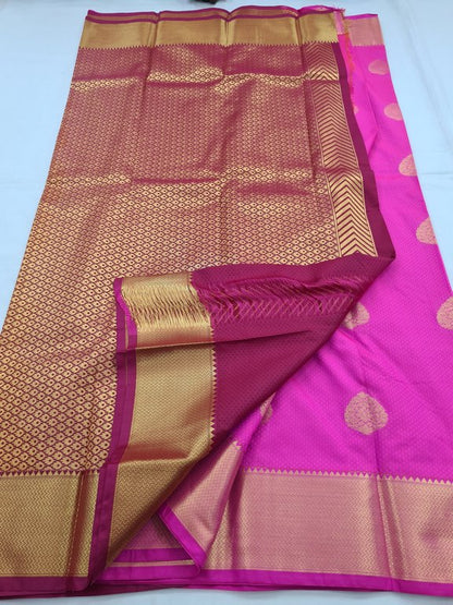 Kanchipuram Blended Fancy Silk Saree 287 – Kanchipuram Lakshaya Silks
