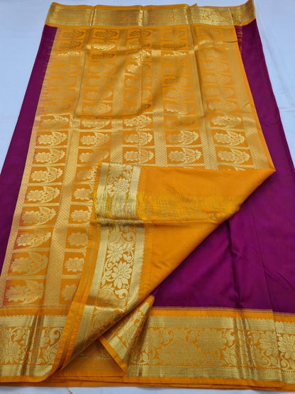 Kanchipuram Blended Fancy Silk Saree 289 – Kanchipuram Lakshaya Silks