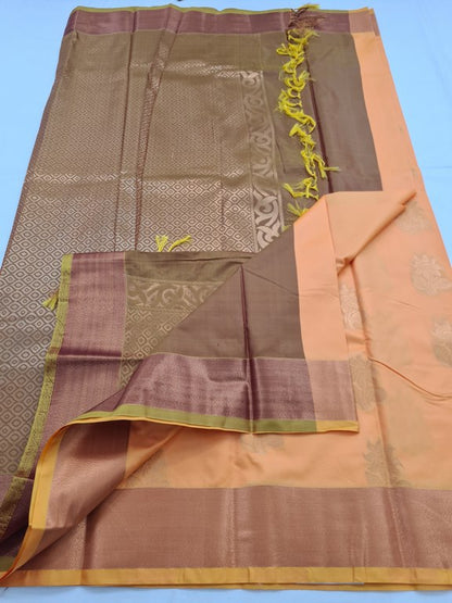 Kanchipuram Blended Fancy Silk Saree 291 – Kanchipuram Lakshaya Silks