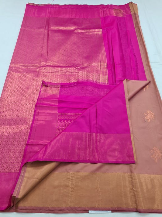 Kanchipuram Blended Fancy Silk Saree 293
