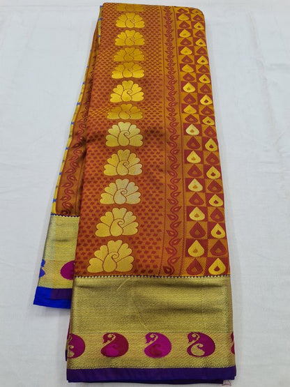 Kanchipuram Blended Fancy Silk Saree 295 – Kanchipuram Lakshaya Silks