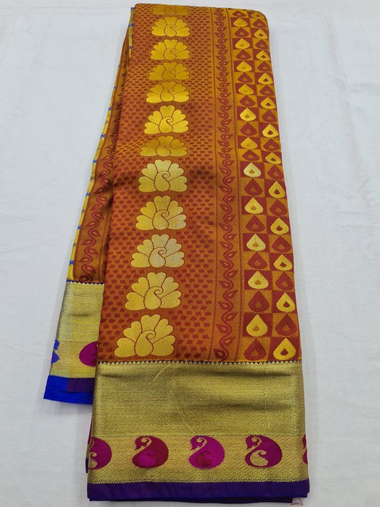 Kanchipuram Blended Fancy Silk Saree 295
