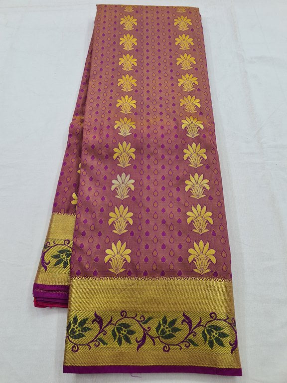 Kanchipuram Blended Fancy Silk Saree 296
