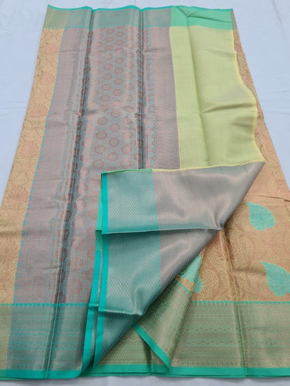 Kanchipuram Blended Tissue Silk Saree 297 – Kanchipuram Lakshaya Silks