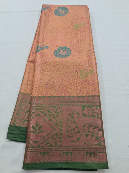 Kanchipuram Blended Tissue Silk Saree 300 – Kanchipuram Lakshaya Silks