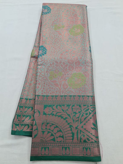 Kanchipuram Blended Tissue Silk Saree 301 – Kanchipuram Lakshaya Silks