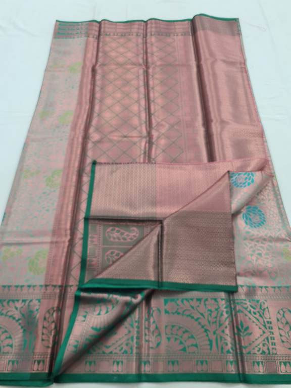 Kanchipuram Blended Tissue Silk Saree 301