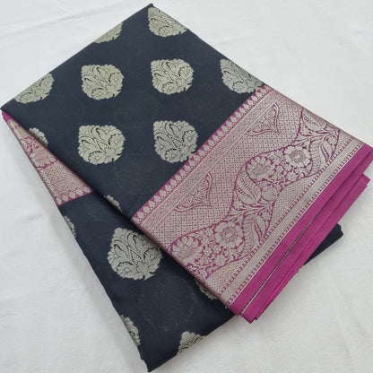 Kanchipuram Blended Soft Silk Saree 305 – Kanchipuram Lakshaya Silks
