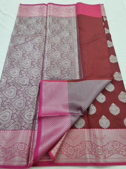 Kanchipuram Blended Soft Silk Saree 307 – Kanchipuram Lakshaya Silks