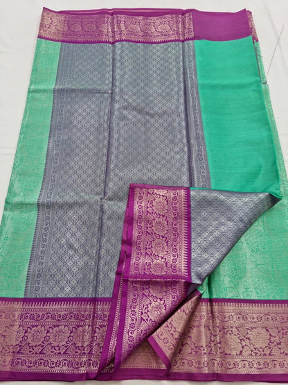 Kanchipuram Blended Tissue Silk Saree 313 – Kanchipuram Lakshaya Silks