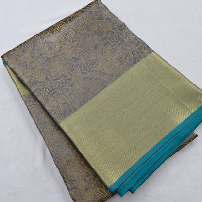 Kanchipuram Blended Tissue Silk Saree 330 – Kanchipuram Lakshaya Silks