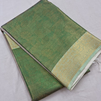 Kanchipuram Blended Tissue Silk Saree 331 – Kanchipuram Lakshaya Silks