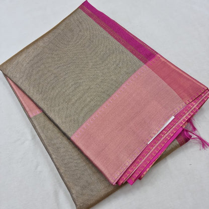 Kanchipuram Blended Tissue Silk Saree 333 – Kanchipuram Lakshaya Silks