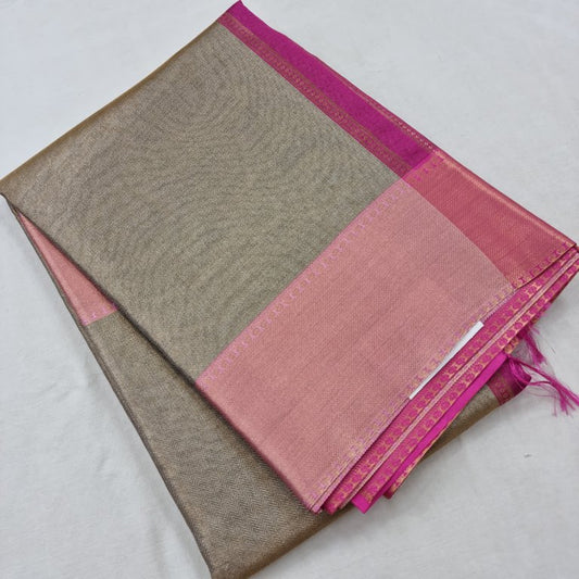 Kanchipuram Blended Tissue Silk Saree 333