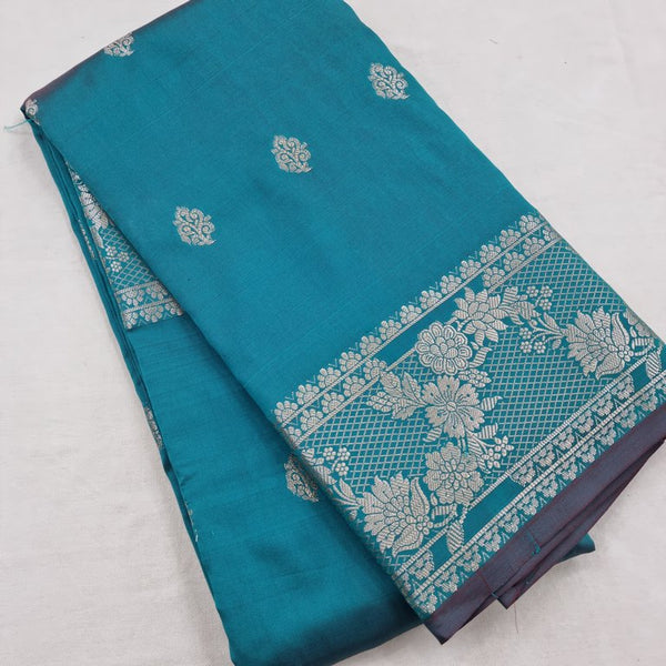 Kanchipuram Blended Fancy Silk Saree 341