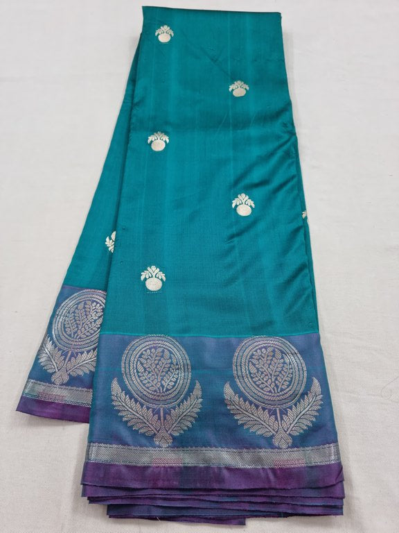 Kanchipuram Blended Fancy Silk Saree 343