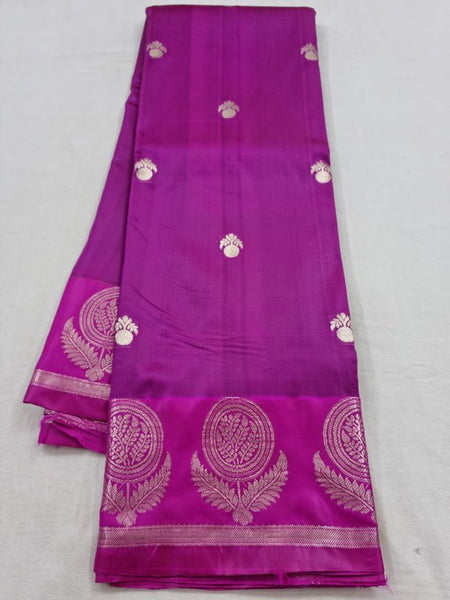 Kanchipuram Blended Fancy Silk Saree 344