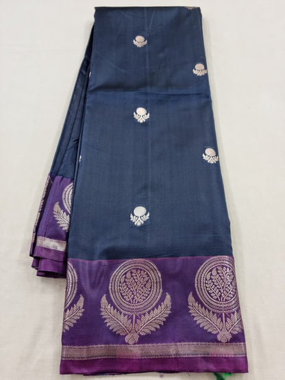 Kanchipuram Blended Fancy Silk Saree 345 – Kanchipuram Lakshaya Silks