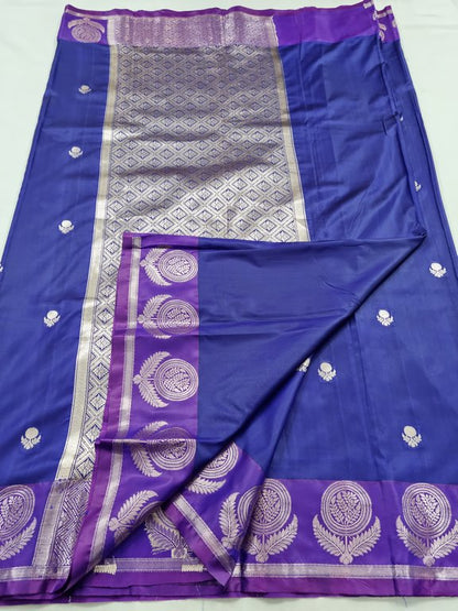 Kanchipuram Blended Fancy Silk Saree 347 – Kanchipuram Lakshaya Silks