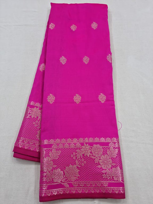 Kanchipuram Blended Fancy Silk Saree 348