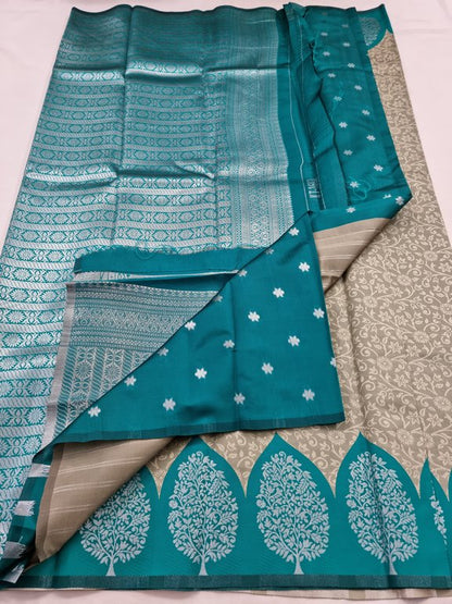 Kanchipuram Blended Fancy Silk Saree 350 – Kanchipuram Lakshaya Silks