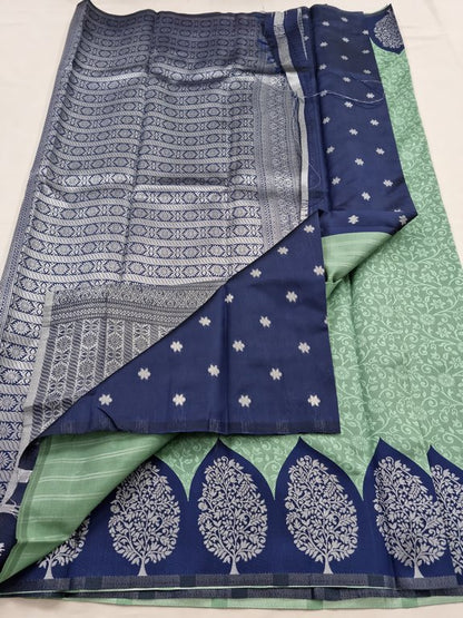 Kanchipuram Blended Fancy Silk Saree 351 – Kanchipuram Lakshaya Silks