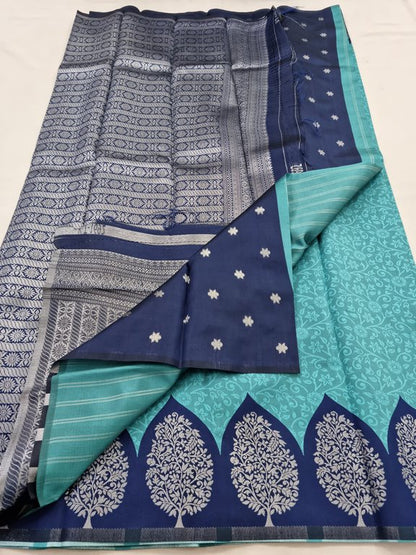 Kanchipuram Blended Fancy Silk Saree 354 – Kanchipuram Lakshaya Silks