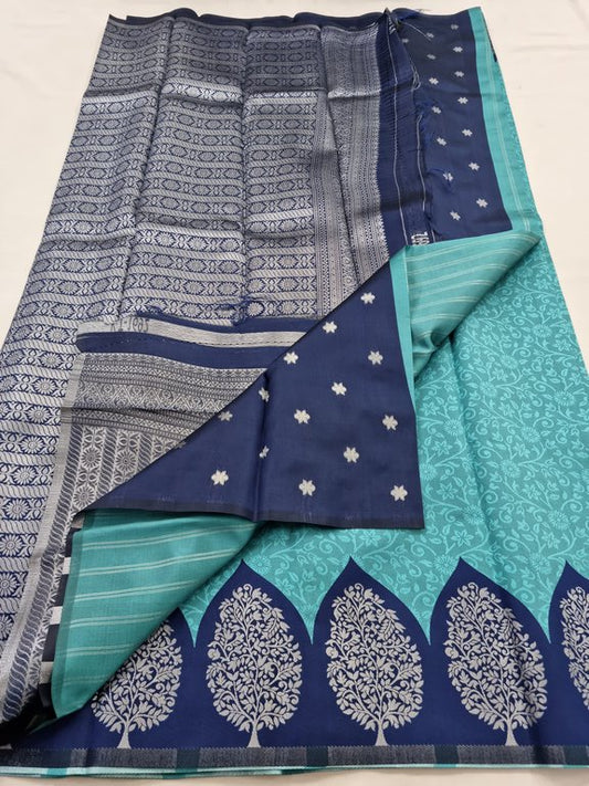 Kanchipuram Blended Fancy Silk Saree 354