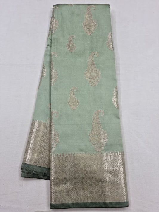 Kanchipuram Blended Fancy Silk Saree 361
