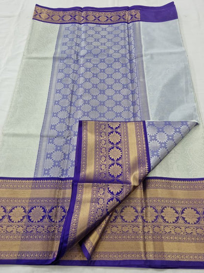 Kanchipuram Blended Tissue Silk Saree 366 – Kanchipuram Lakshaya Silks