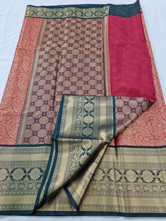 Kanchipuram Blended Tissue Silk Saree 367