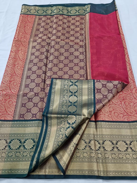 Kanchipuram Blended Tissue Silk Saree 367