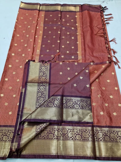 Kanchipuram Blended Bridal Silk Sarees 151 – Kanchipuram Lakshaya Silks