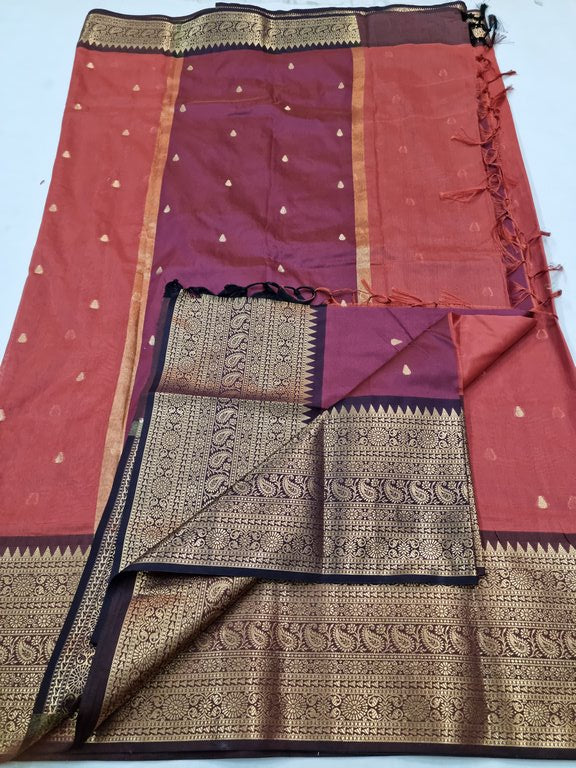 Kanchipuram Blended Bridal Silk Sarees 152