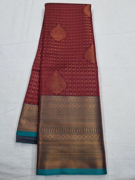 Kanchipuram Blended Tissue Silk Saree 680